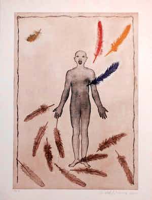 Mark Brusse - zonder titel verkocht voor € 50!