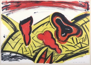 Dora Dolz - Litho, Zonder titel - Ingelijst kopen? Bied vanaf 1!