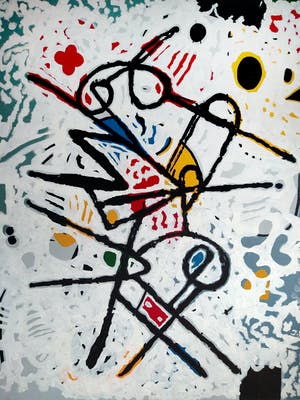 Jack Vissers - Constellatie nr. 14 - acryl op canvas kopen? Bied vanaf 395!