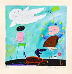 Wouter Stips - Cat Dog Daddy Tulip verkocht voor € 50!