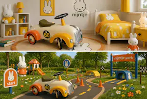 Dick Bruna - LIMITED EDITION - Loopauto Nijntje 60 jaar kopen? Bied vanaf 125!