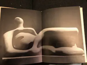 Buy Henry Moore - wood sculpture? Bid from 33!