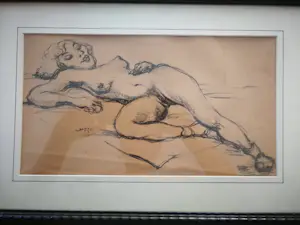 Henry van Straten - Liggende dame. Naakt. kopen? Bied vanaf 119!