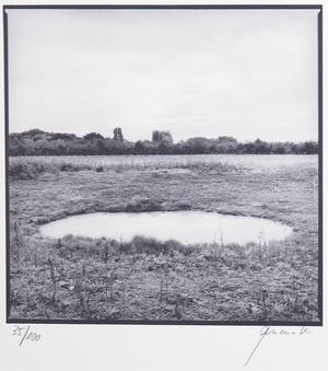 Ralph Janowski - Mooie zwart/wit print, Watertje kopen? Bied vanaf 1!
