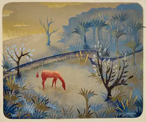 Ad Pieters - landschap met veulen kopen? Bied vanaf 45!