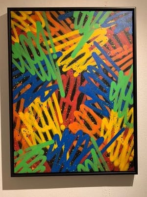 SEEN - Multitag - Spraypaint op canvas - Richard Mirando, Godfather of graffiti kopen? Bied vanaf 799!