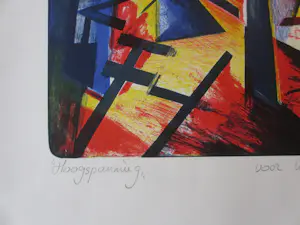 Frieda Van Dun - Hoogspanning kleurenlitho 2001 kopen? Bied vanaf 55!