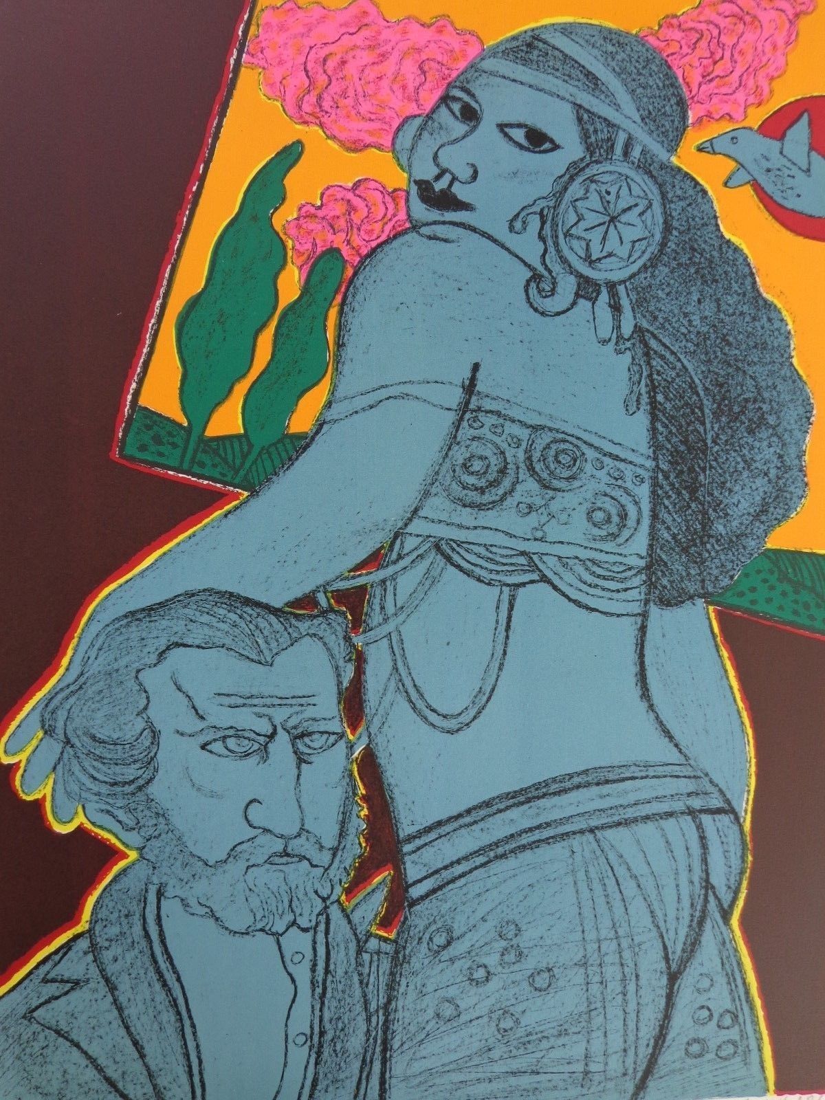 Corneille - AIDA. HOMMAGE VERDI / KLEURZEEFDRUK / 75x57cm / SIG / 1986 kopen? Bied vanaf 215!