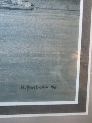 Herman Bosboom - 3 havengezichten kopen? Bied vanaf 40!