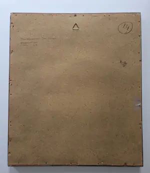Theo Beerendonk - Roodkrijt. Naakt. Portret vrouw. kopen? Bied vanaf 119!
