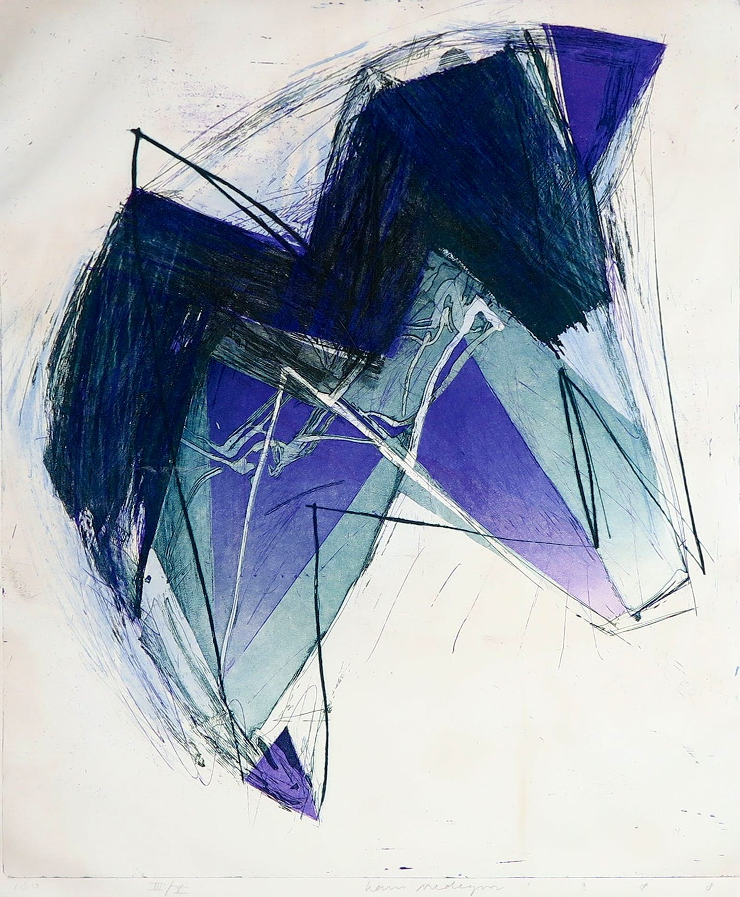 Hans Vredegoor - Ets en aquatint, Zonder titel kopen? Bied vanaf 1!