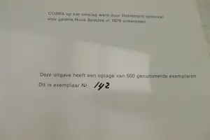 Karel Appel - Vier uitgaven van Karel Appel en twee met Cobrakunstenaars kopen? Bied vanaf 50!