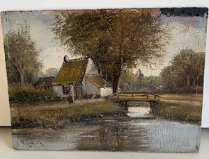 Jos van den Berg - Dorpsgezicht kopen? Bied vanaf 75!