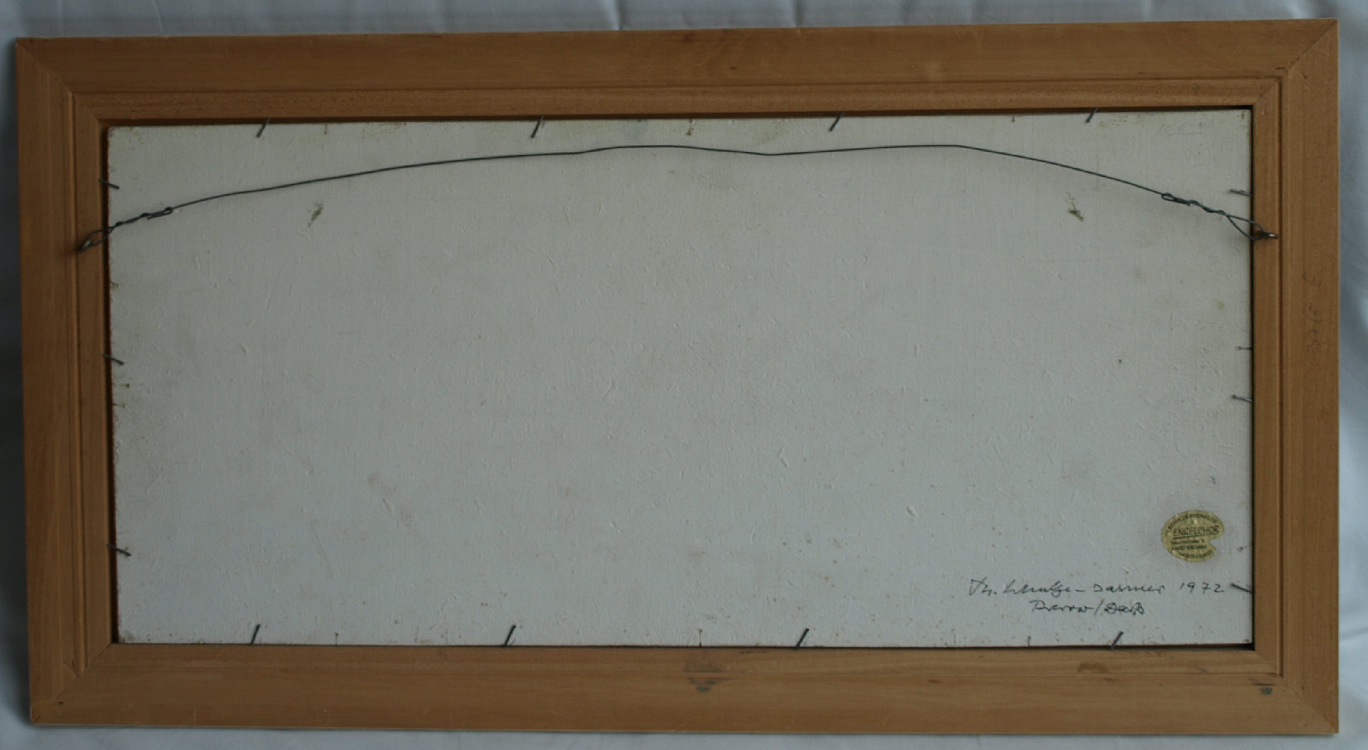 Niet of onleesbaar gesigneerd - Olieverf op paneel , Aan de kust – gesigneerd & ingelijst – 1972 kopen? Bied vanaf 1!