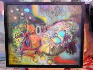 Niet of onleesbaar gesigneerd - "Life, that what it is" verkocht voor € 10!