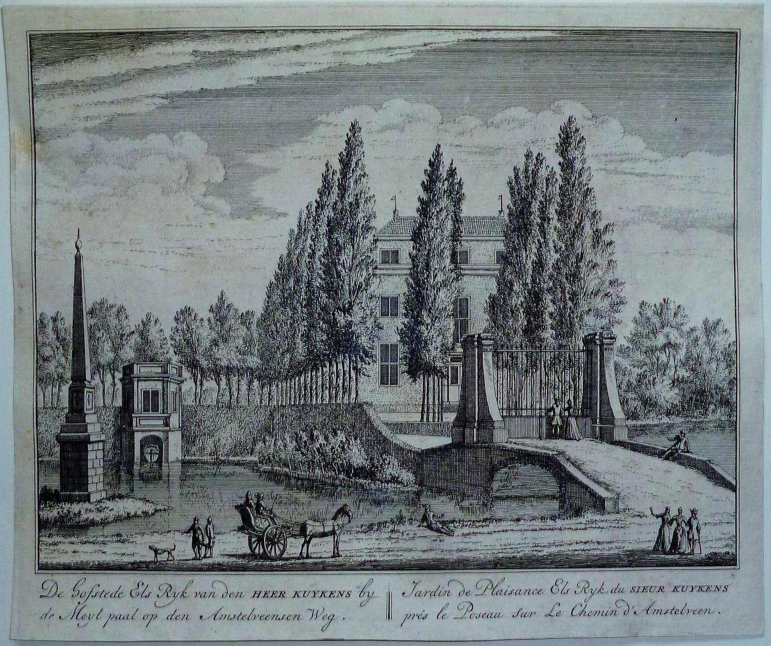 Abraham Rademaker - Amstelveen - De hofstede Els Ryk van den Heer Kuykens by de ........... kopen? Bied vanaf 20!