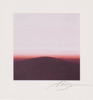 Manfred Bockelmann - Handgesigneerde zeefdruk: Landschap kopen? Bied vanaf 25!