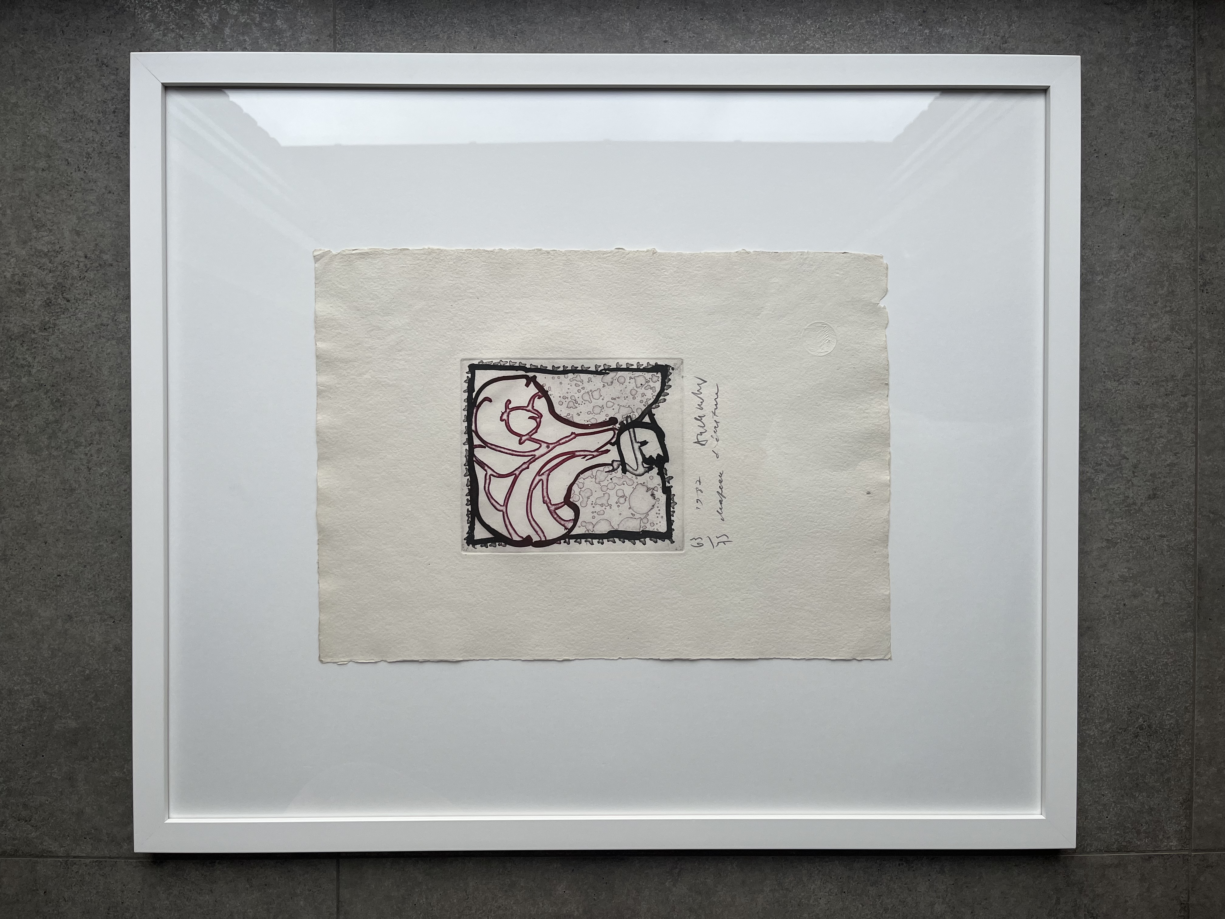 Buy Pierre Alechinsky - Chapeau d'écriture - 1987? Bid from 785!