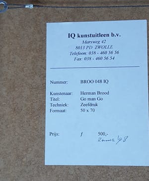 Herman Brood - Go Man Go kopen? Bied vanaf 450!