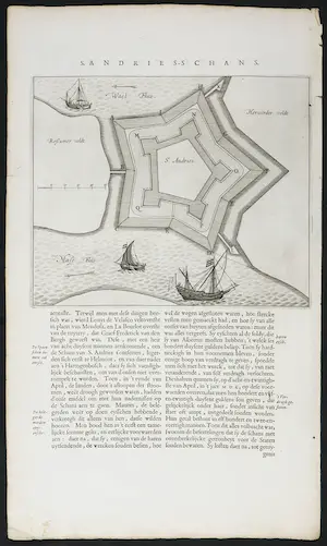 Joan Blaeu - Kopergravure, S.Andries-Schans kopen? Bied vanaf 1!