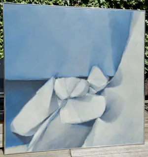 Fon Klement - Paysage, olieverf op doek (netjes ingelijst, groot!) kopen? Bied vanaf 1000!