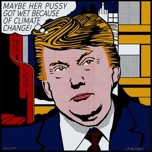 Jack Vissers - Maybe her pussy got wet because of climate change! - offset, gesign.101/125 kopen? Bied vanaf 50!