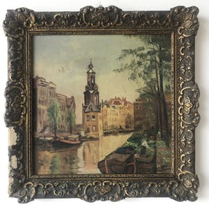 Niet of onleesbaar gesigneerd - 'Westertoren' David Querido (1891-1943) kopen? Bied vanaf 1!