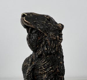 Carolein Smit - Sculptuur | 'Hercules met knots en leeuwenhuid' | 2002 kopen? Bied vanaf 350!