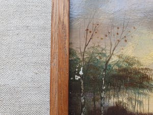 Niet of onleesbaar gesigneerd - Landschap met schapenherder kopen? Bied vanaf 1!