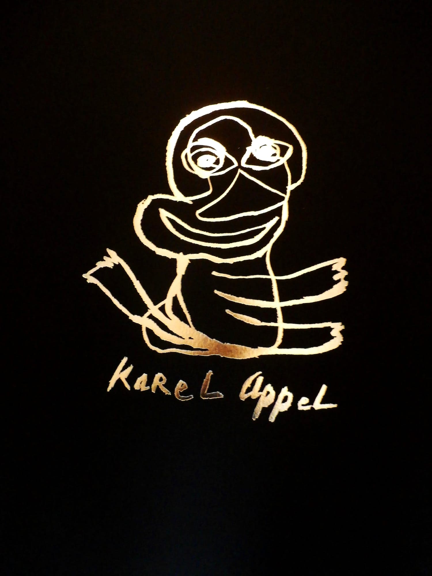 Karel Appel - zeefdruk: the face of Appel kopen? Bied vanaf 150!