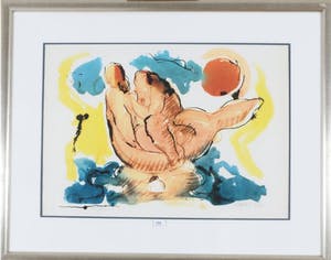 Nic Jonk - Zeefdruk, Mooi Ingelijst kopen? Bied vanaf 99!