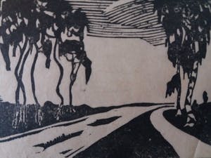 Jac. de Beer - landschap kopen? Bied vanaf 8!