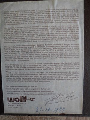 John de Jongh - 2 Litho's van de stad Gouda kopen? Bied vanaf 15!