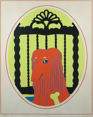 Ton Klop - Zeefdruk, Sir Aswin - Ingelijst kopen? Bied vanaf 1!