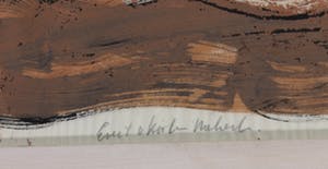 Evert van Kooten Niekerk - Gouache, Maria Planeta - Ingelijst kopen? Bied vanaf 1!