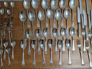 Zaramella Argenti - Zilveren bestekset - 12 persoons kopen? Bied vanaf 7500!