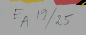Corneille - Kleuren litho: 1991 kaufen? Bieten Sie von 225!