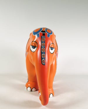 Corneille - Acryl op polyester, Elephant Parade kopen? Bied vanaf 600!