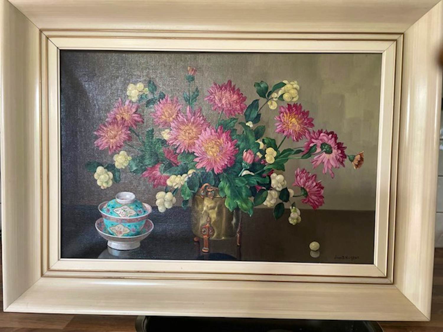Joan van Gent - Bloemen stilleven kopen? Bied vanaf 200!