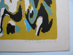 Hans Wolfgang SCHULZ - PFERDE und MÄDCHEN , 1957 signiert kopen? Bied vanaf 150!