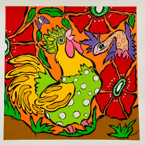 Caja Wong Chung - The proud rooster kaufen? Bieten Sie von 1!