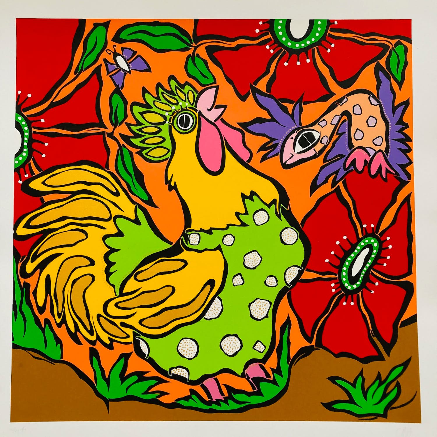 Caja Wong Chung - The proud rooster kopen? Bied vanaf 1!
