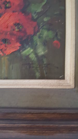 Niet of onleesbaar gesigneerd - stilleven met rozen kopen? Bied vanaf 1!