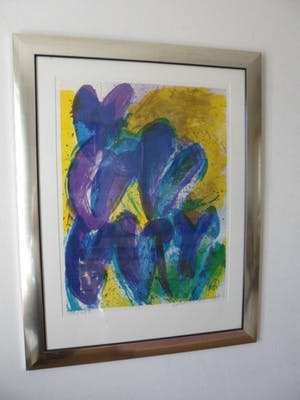 Jan Cremer - Litho. Tulpen, kopen? Bied vanaf 100!