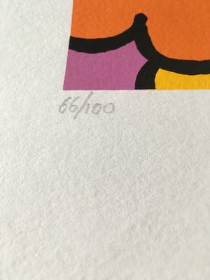 Shunyam - Kleurenzeefdruk ‘Royal Smile’ kopen? Bied vanaf 50!