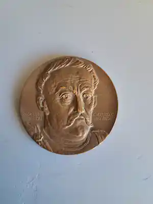 Jerzy Jarnuszkiewicz - bronzen penning verkauft für € 30!