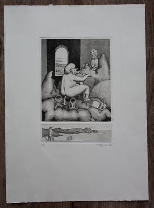 Luitpold Matthaus Richter - Ets - 1971 kopen? Bied vanaf 45!