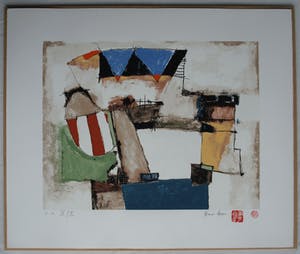 Bruno Haas - Map met 3 zeefdrukken – 1999 - oplage 10 ex. kopen? Bied vanaf 75!