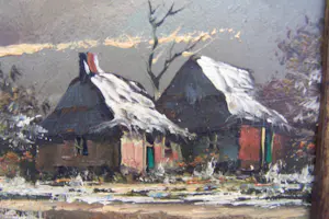 Rick Theunissen - Winterlandschap kopen? Bied vanaf 55!