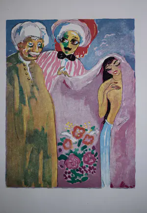 Kees van Dongen - Houtgravure - La belle endormie kopen? Bied vanaf 50!